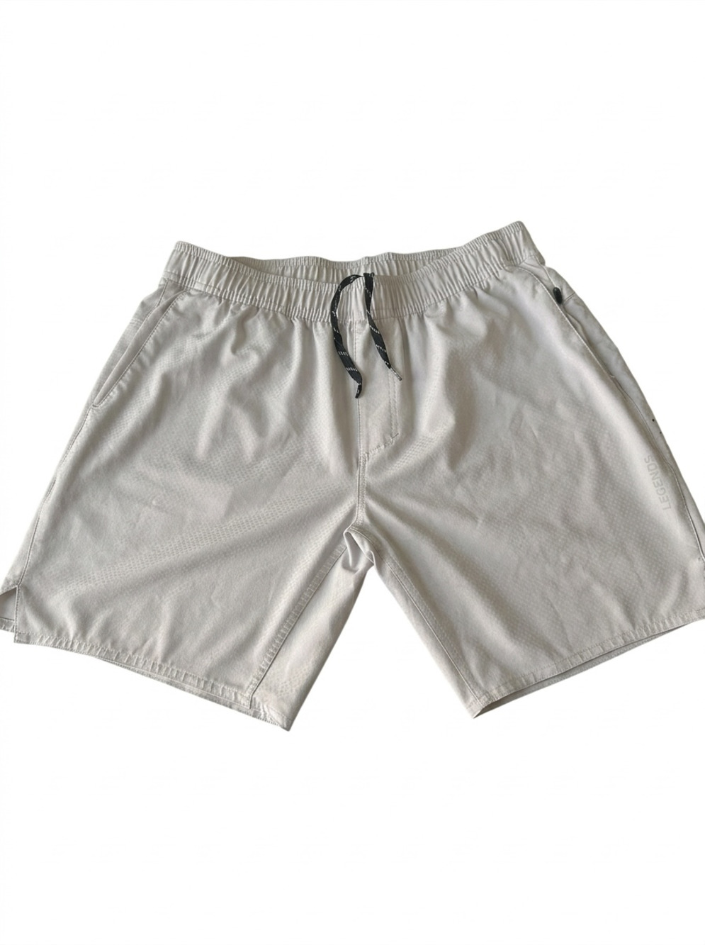 Legends Shorts Men’s Large Gray 7” Inseam Zip Pocket Unlined